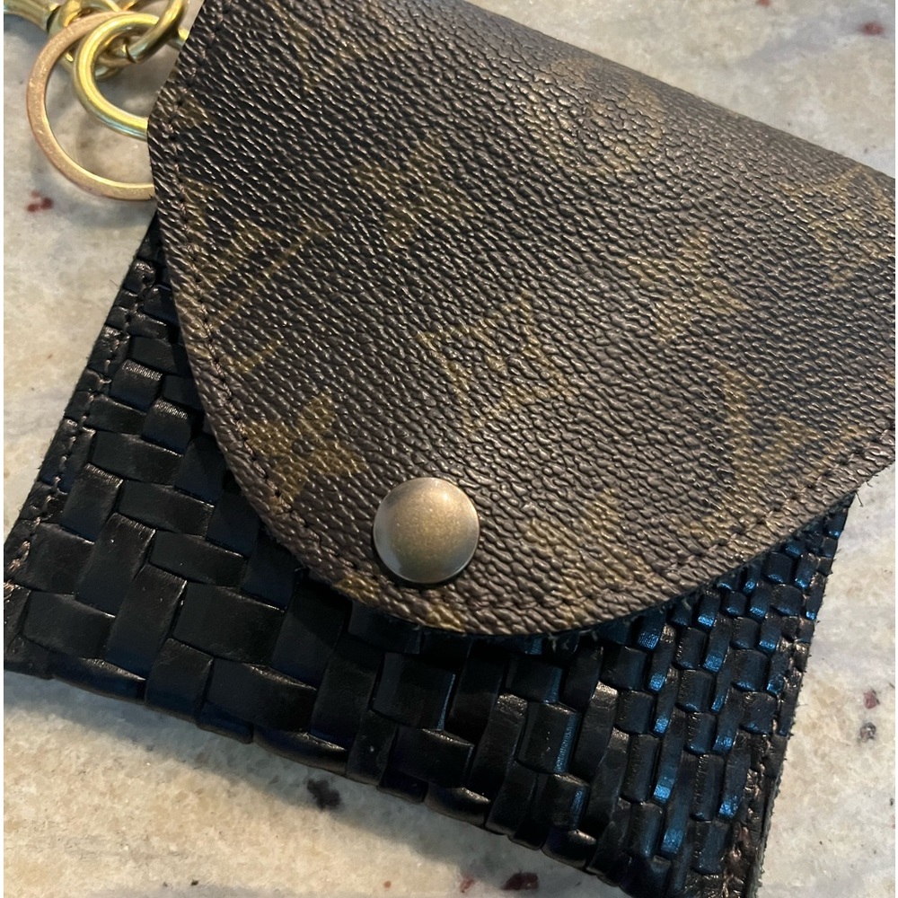 Repurposed LV Keychain Wallet